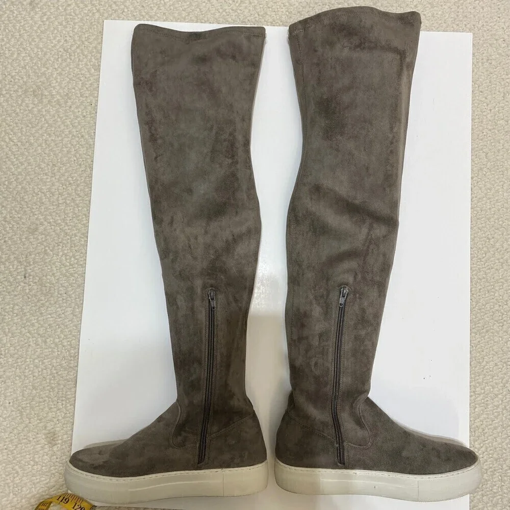 J Slides Petra Over The Knee Sneaker Boots Size 8